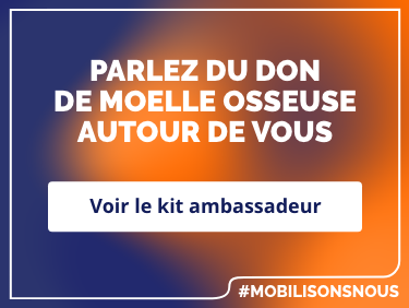 Parlez du don de moelle osseuse autour de vous