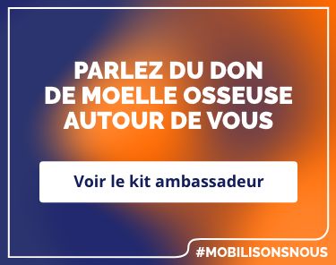 Parlez du don de moelle osseuse autour de vous